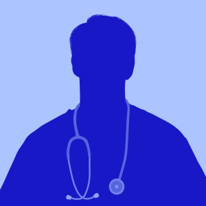 Doctor avatars blue man